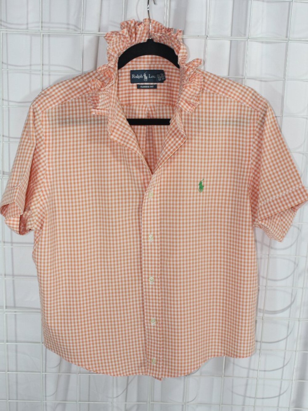 Ralph Lauren Ruffle Collar Shirt